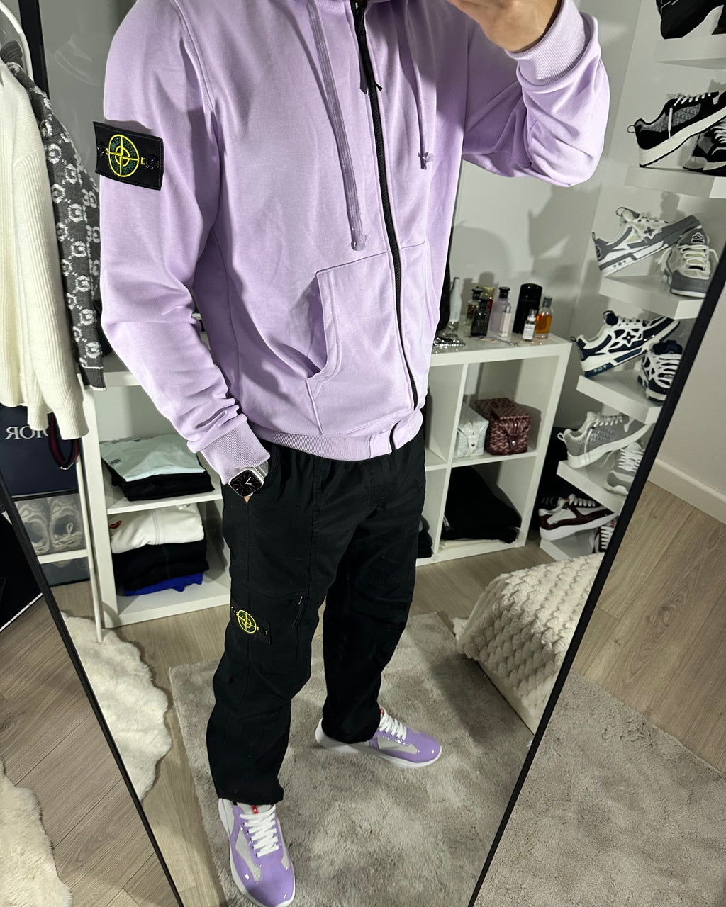 Gilet Stone Island Mauve