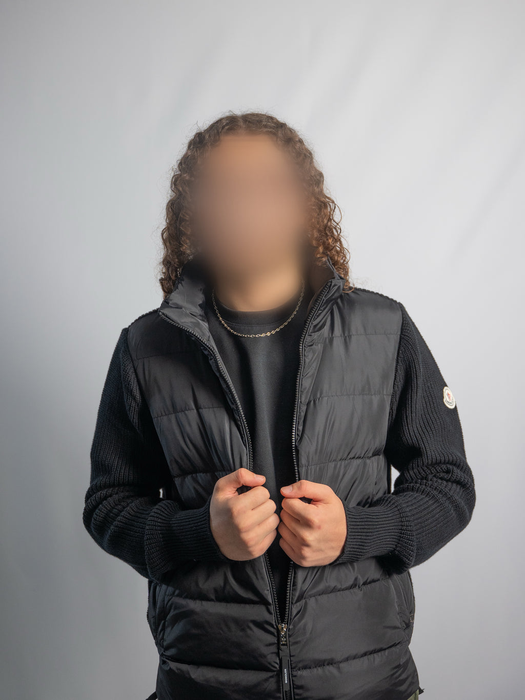 Gilet Moncler Noir - Intersaison