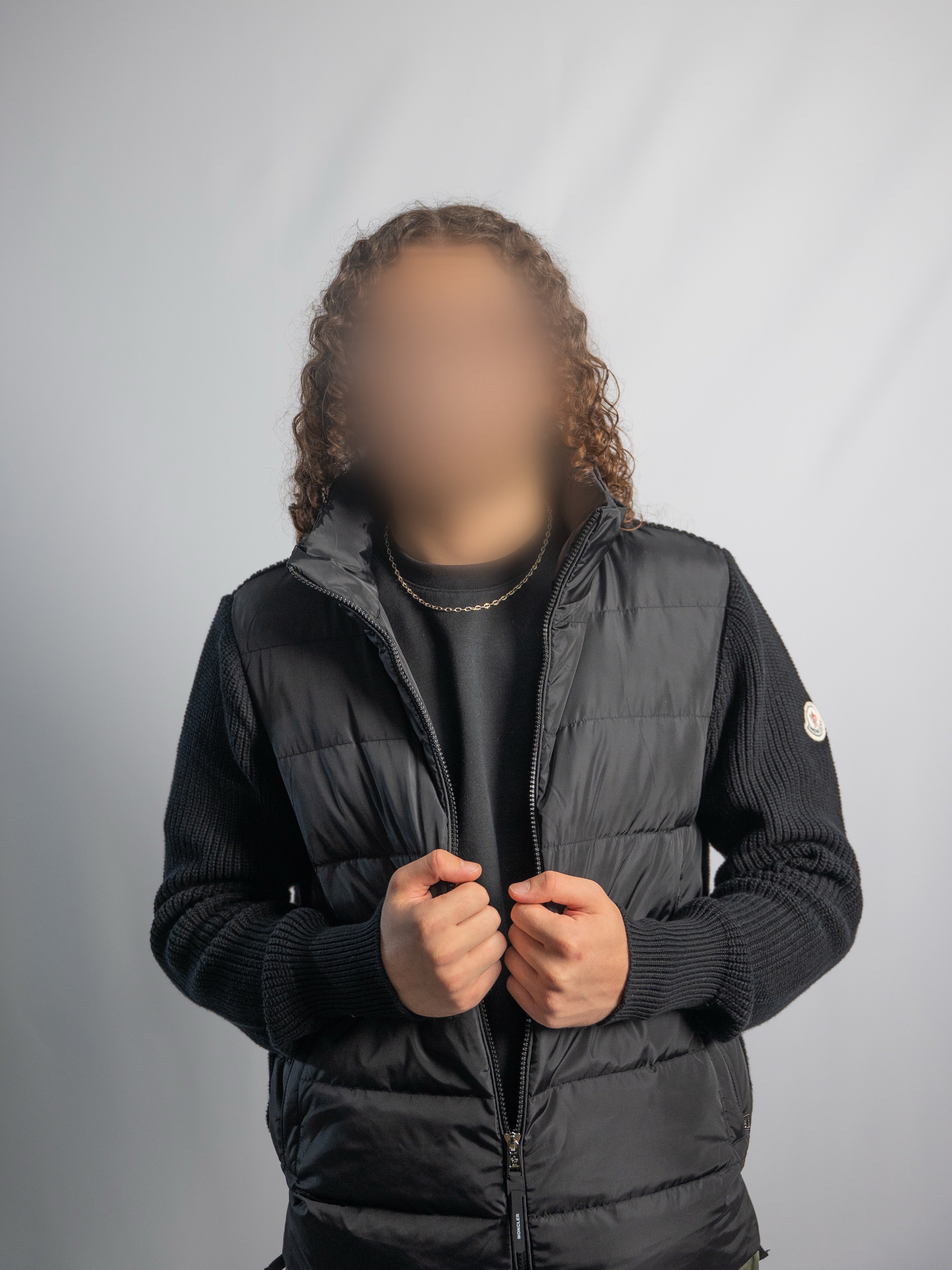 Gilet Moncler Noir - Intersaison