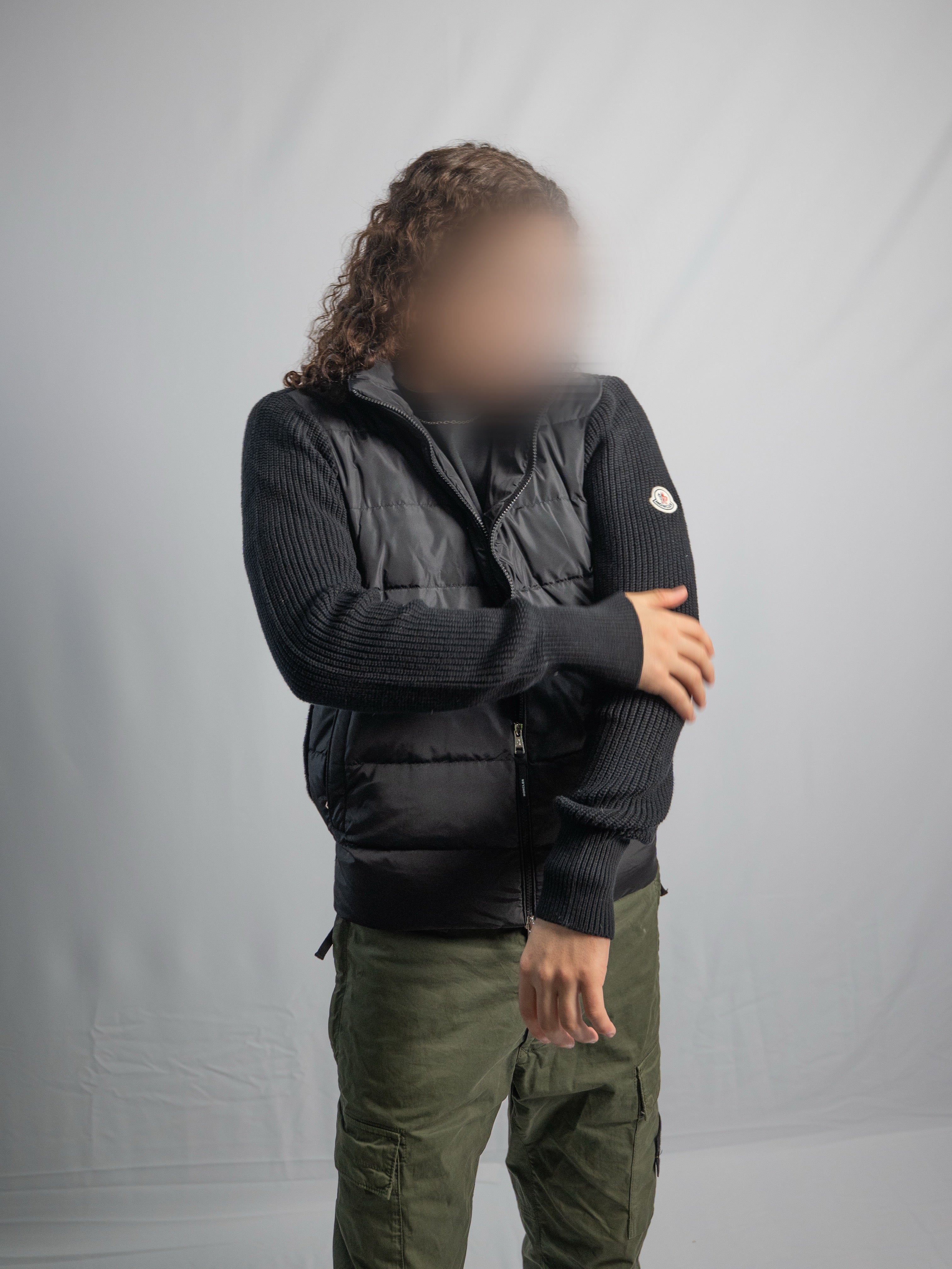 Gilet Moncler Noir - Intersaison