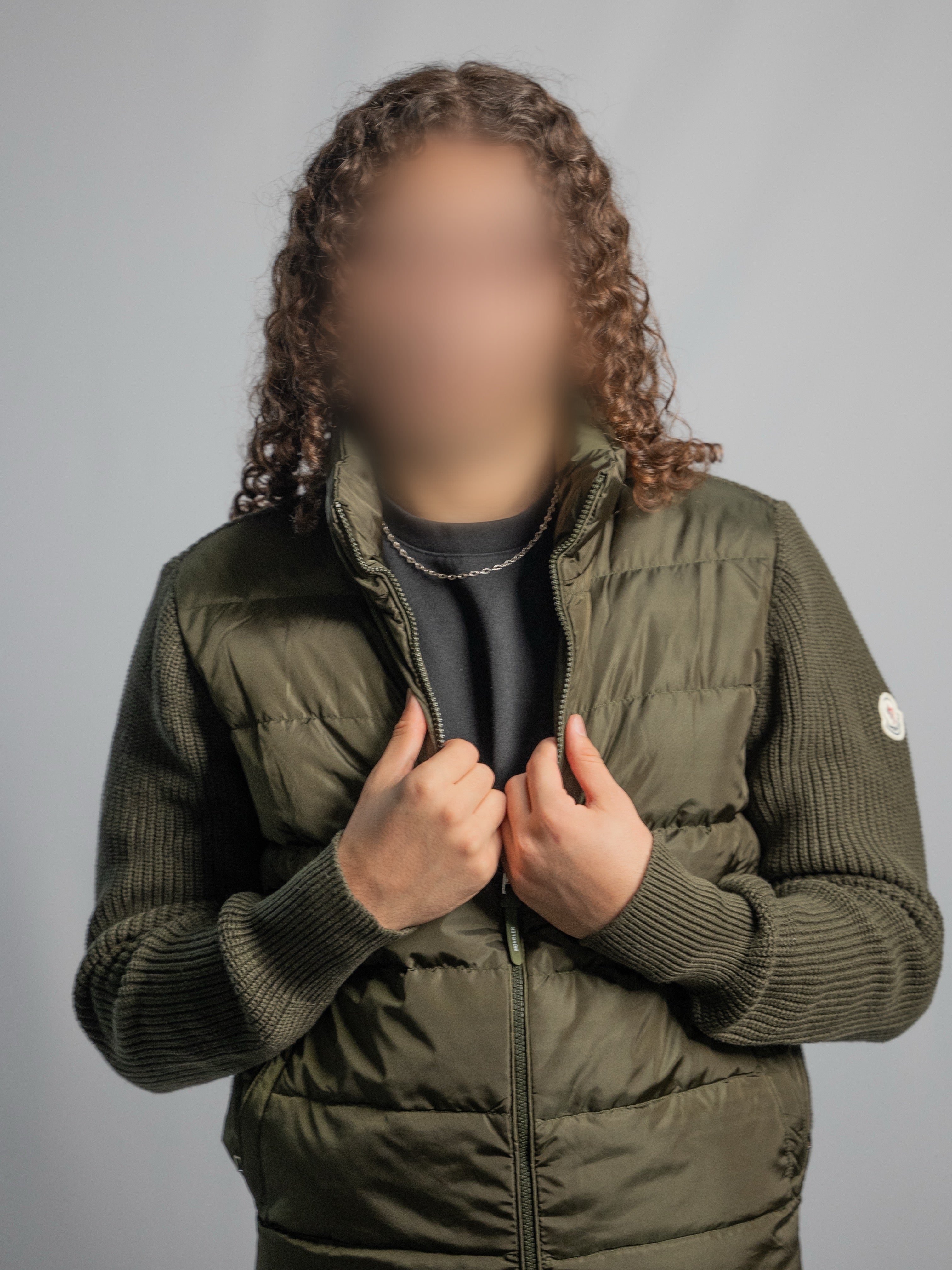 Gilet Moncler Kaki - Intersaison