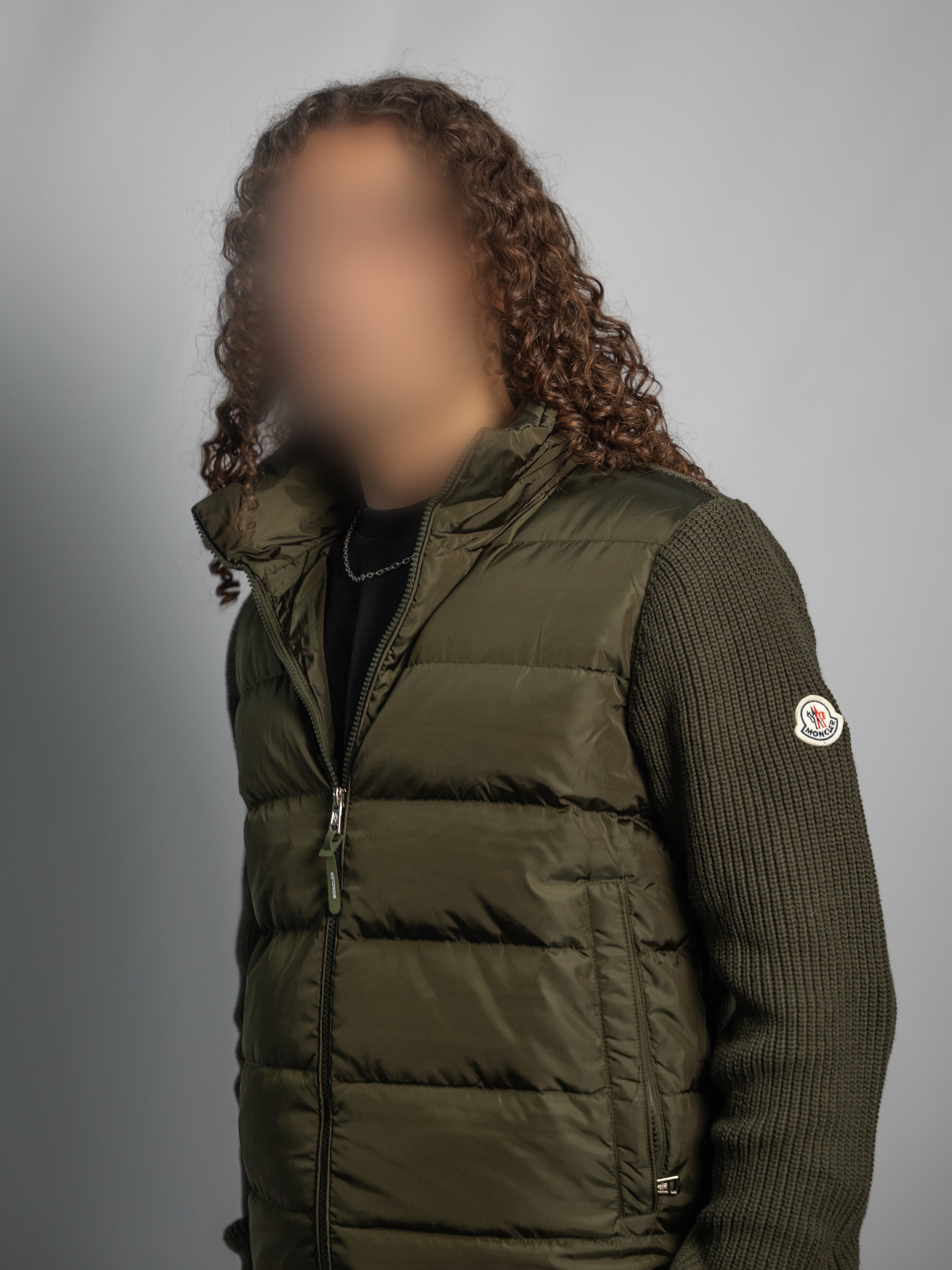 Gilet Moncler Kaki - Intersaison