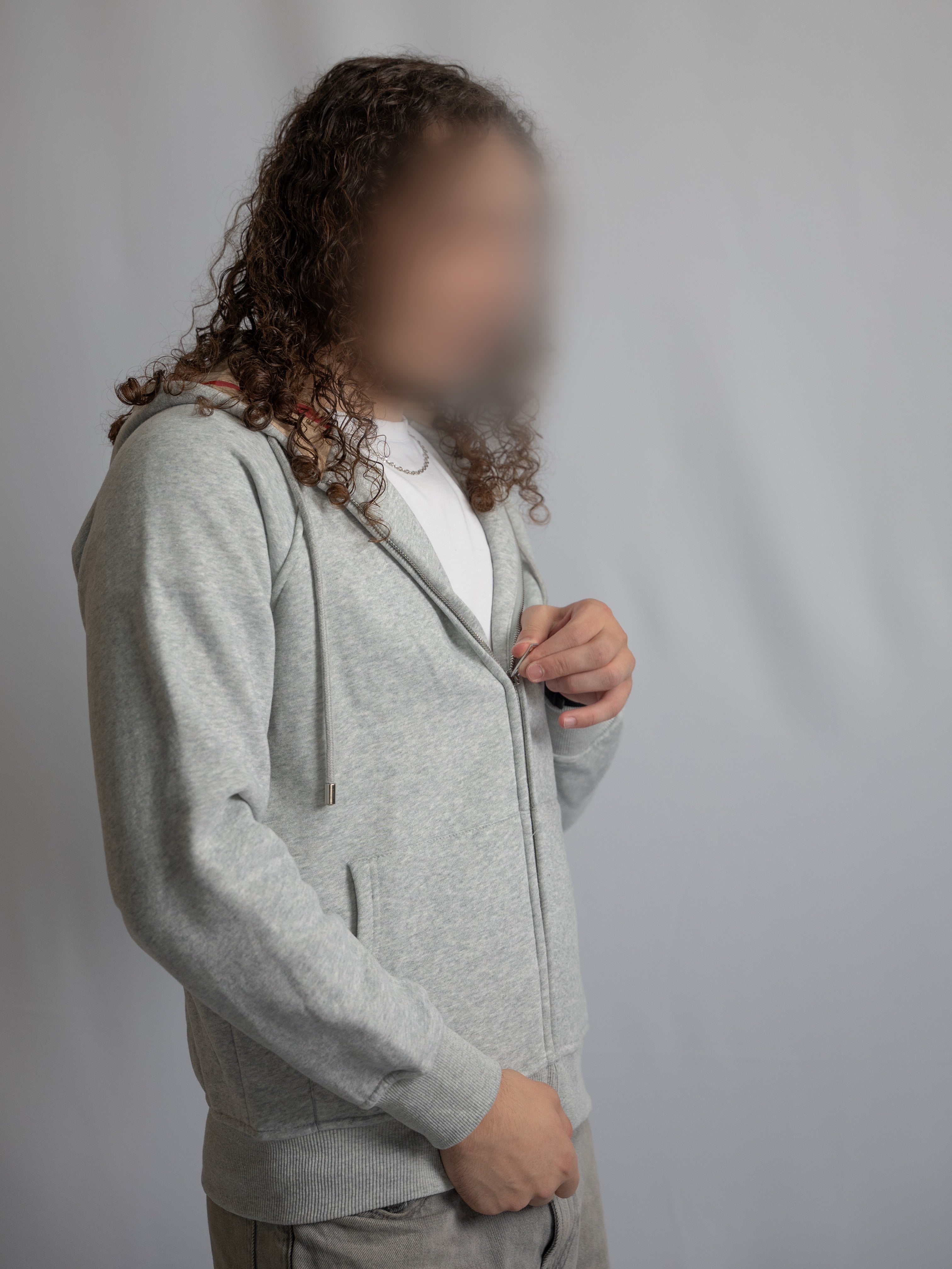 Sweat Zippé Burberry Gris