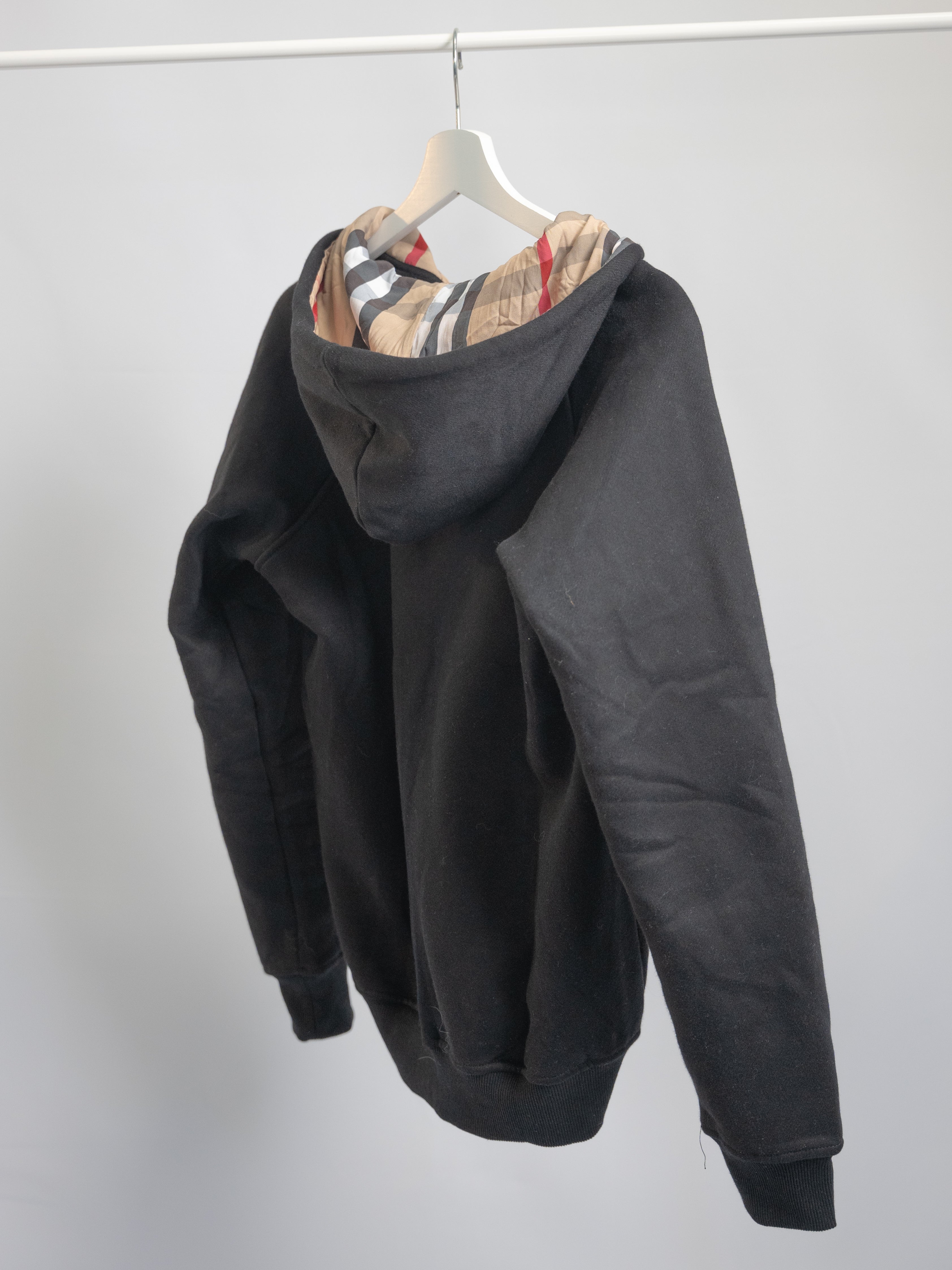 Sweat Zippé Burberry Noir