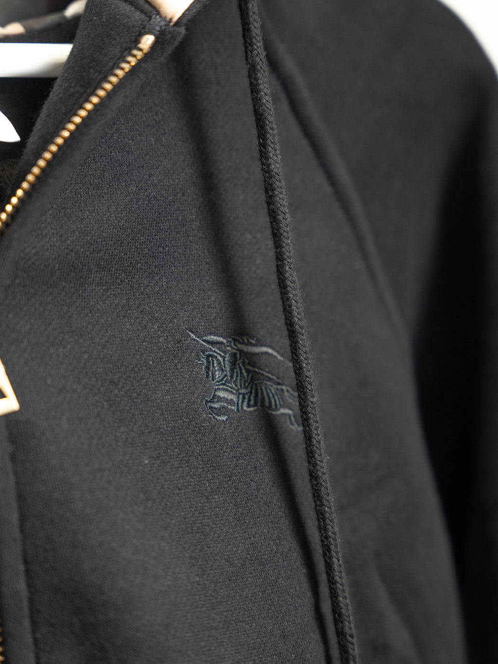 Sweat Zippé Burberry Noir