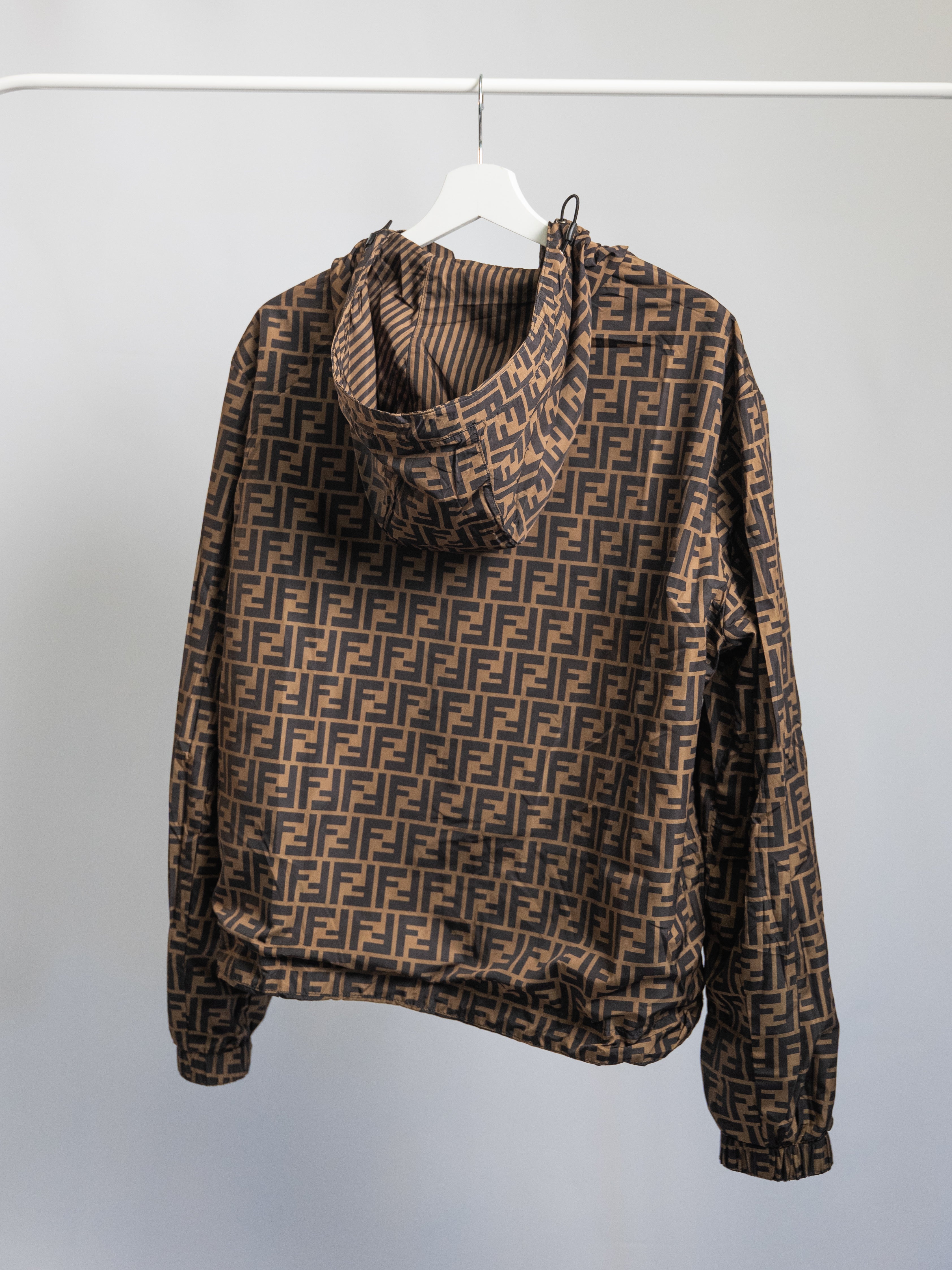 Coupe-vent Réversible Fendi Marron